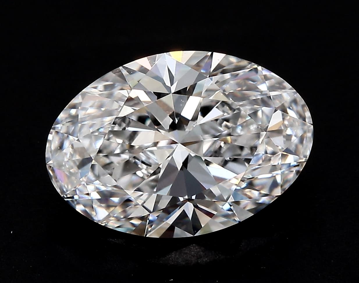 IGI | 7.04ct | Oval | F | VVS2 | Excellent