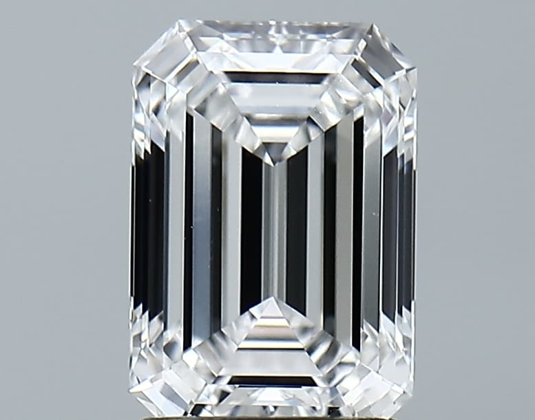 2.15ct | Emerald | D | VS1 | Ideal