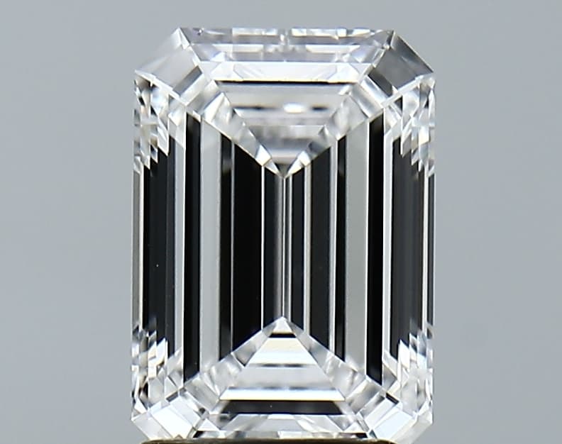 GIA | 2.11ct | Emerald | D | VVS2 | Ideal