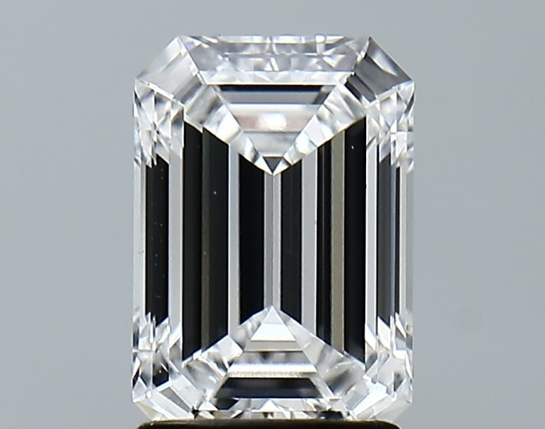 1.86ct | Emerald | D | VVS2 | Ideal