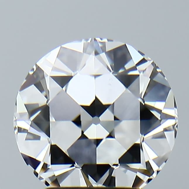 2.5ct | Antique | D | VVS2 | Ideal