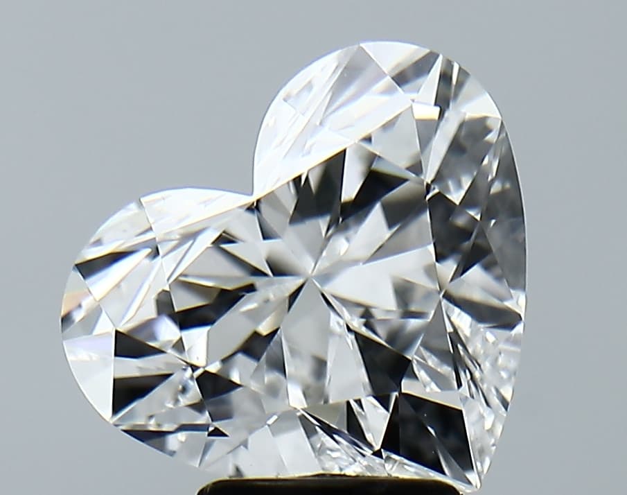 3.66ct | Heart | E | VVS2 | Ideal