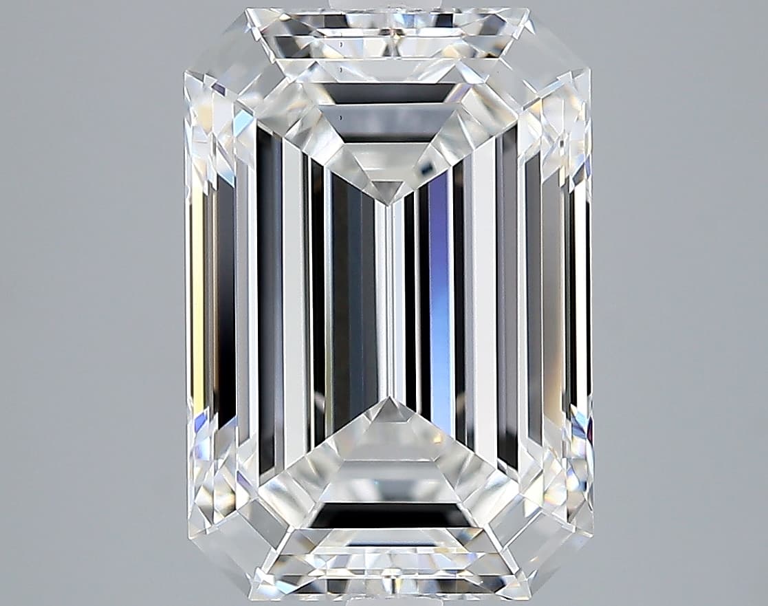 3.86ct | Emerald | D | VS1 | Excellent