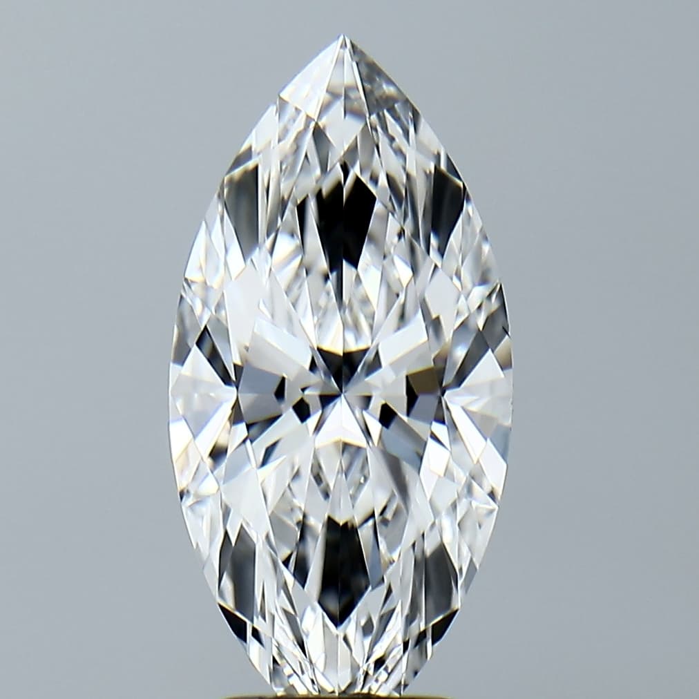 2.96ct | Marquise | D | VVS2 | Ideal