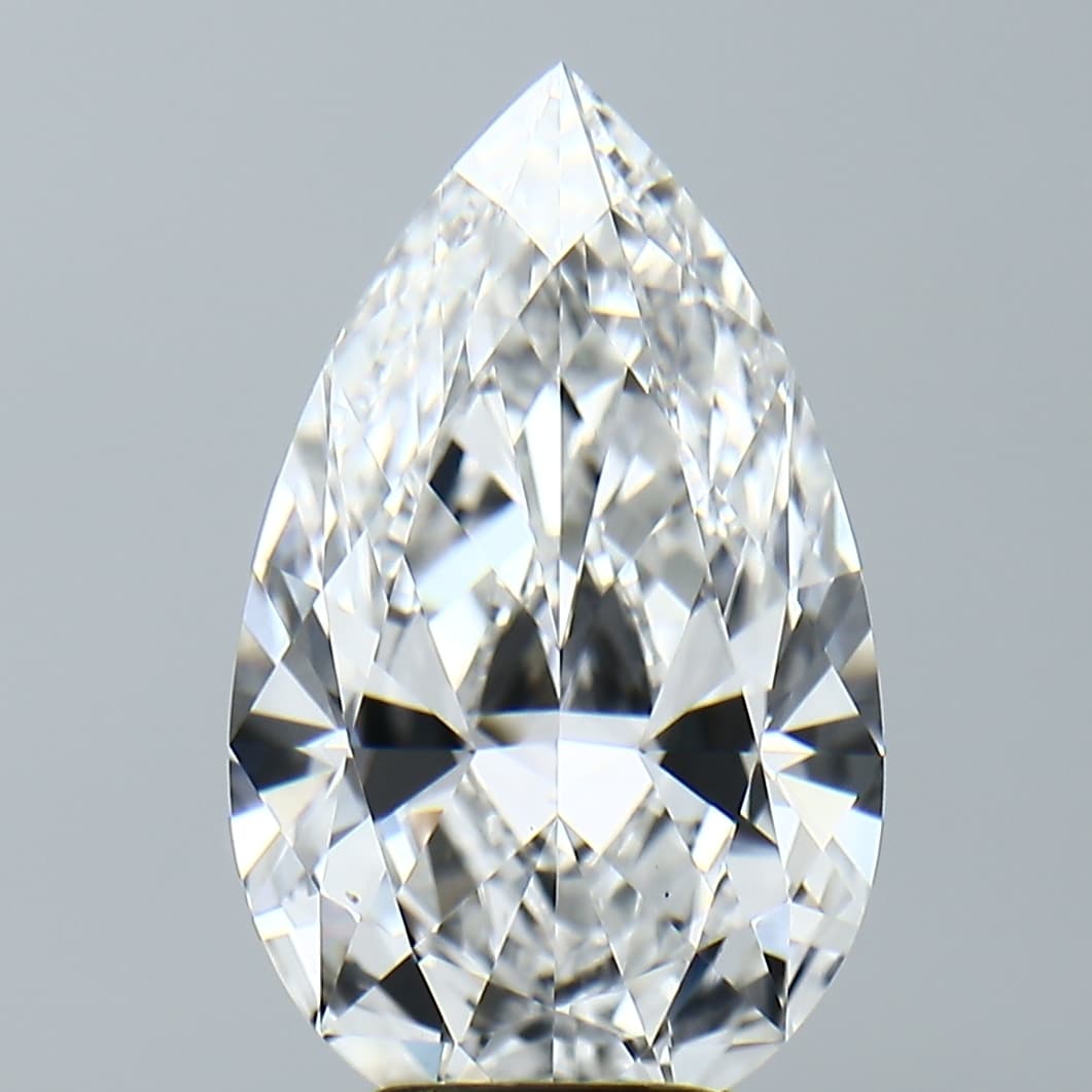 4.68ct | Pear | E | VVS2 | Excellent