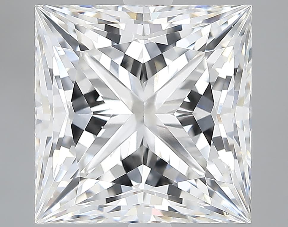5.05ct | Princess | E | VVS2 | Ideal