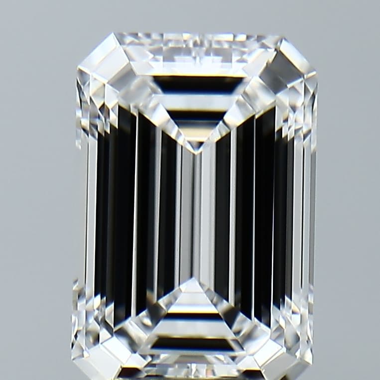 3.46ct | Emerald | D | VVS2 | Excellent