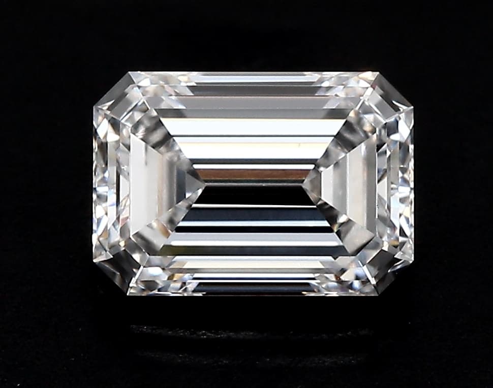 3.36ct | Emerald | F | VS1 | Ideal