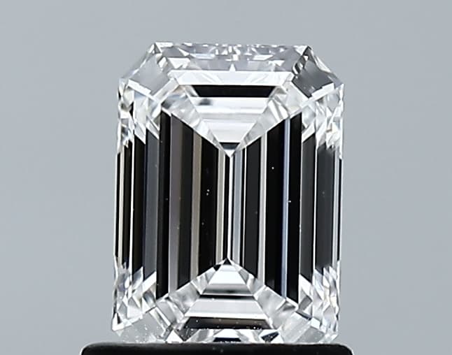 GIA | 1ct | Emerald | D | VVS2 | Ideal