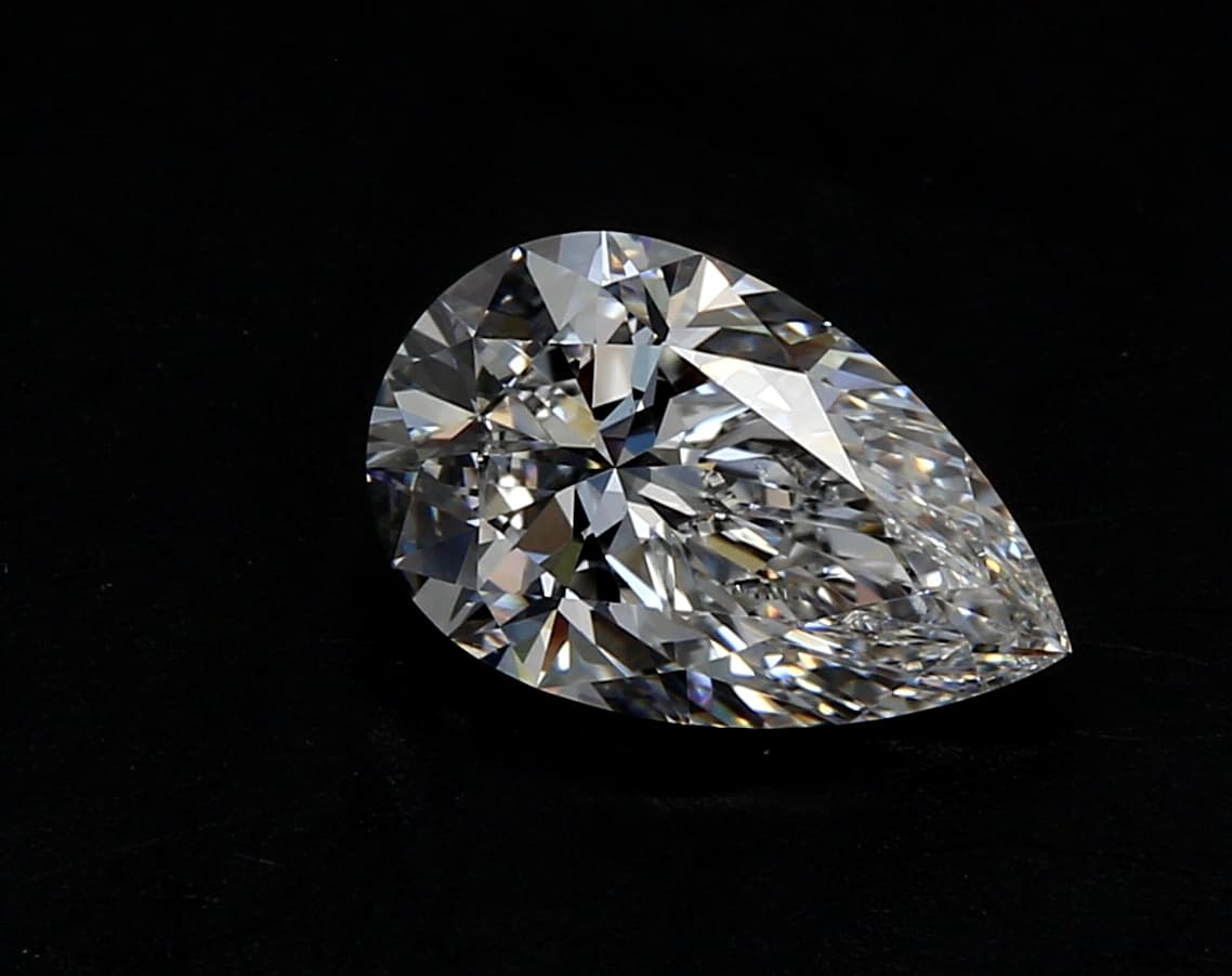 5.83ct | Pear | E | VVS2 | Excellent