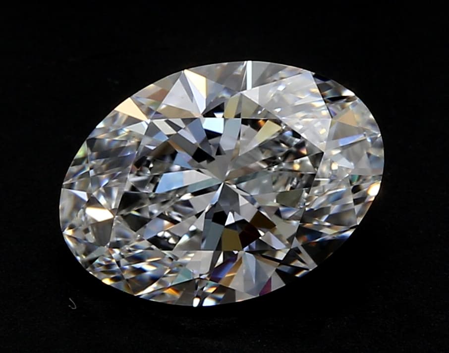IGI | 3.86ct | Oval | F | VVS2 | Excellent