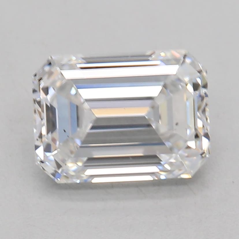 GCAL | 0.91ct | Emerald | D | VS2 | Excellent