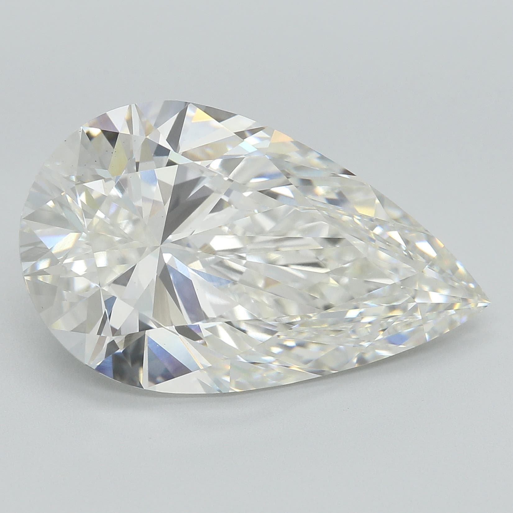 GCAL | 7.11ct | Pear | H | VS1 | Excellent
