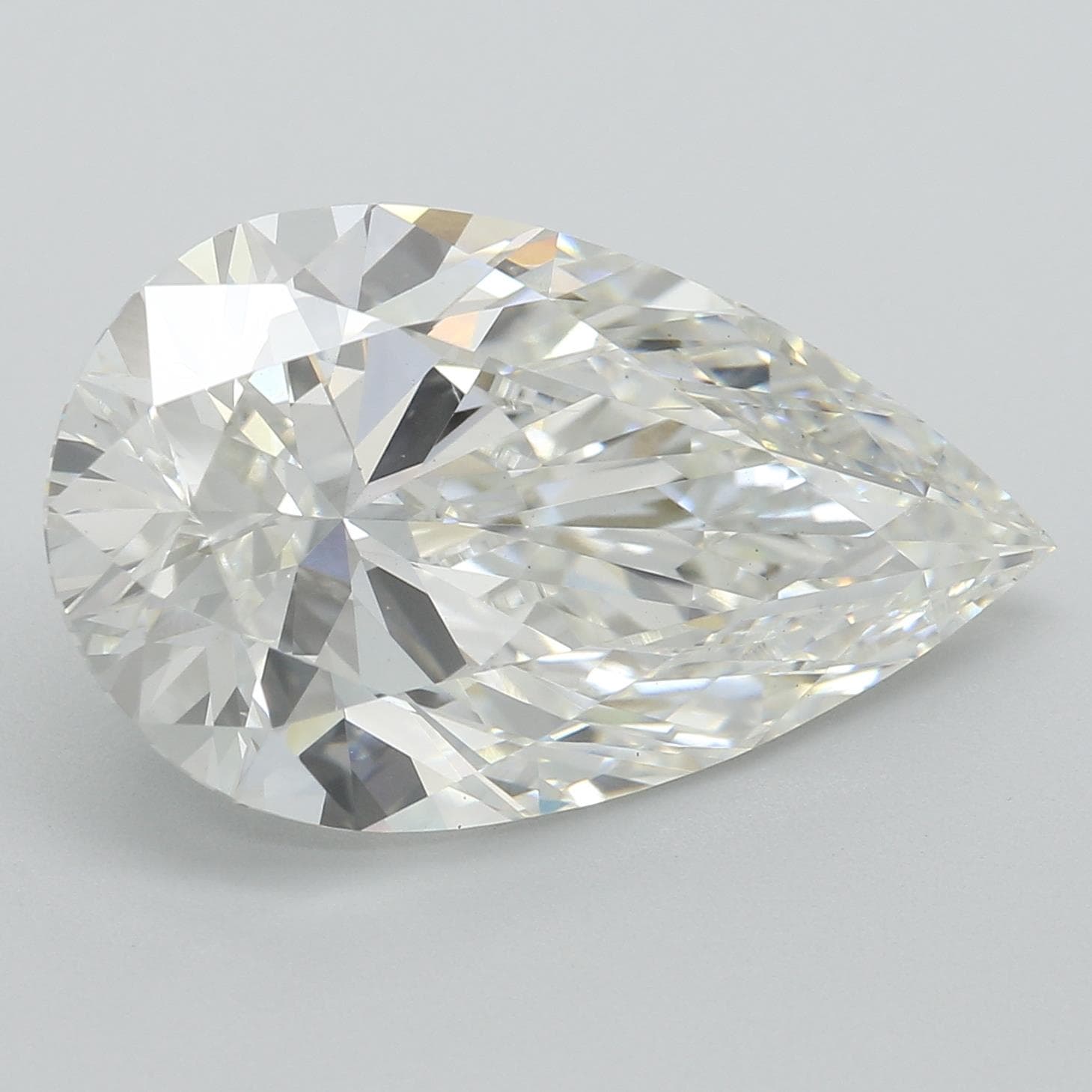 GCAL | 5.3ct | Pear | H | VS2 | Excellent