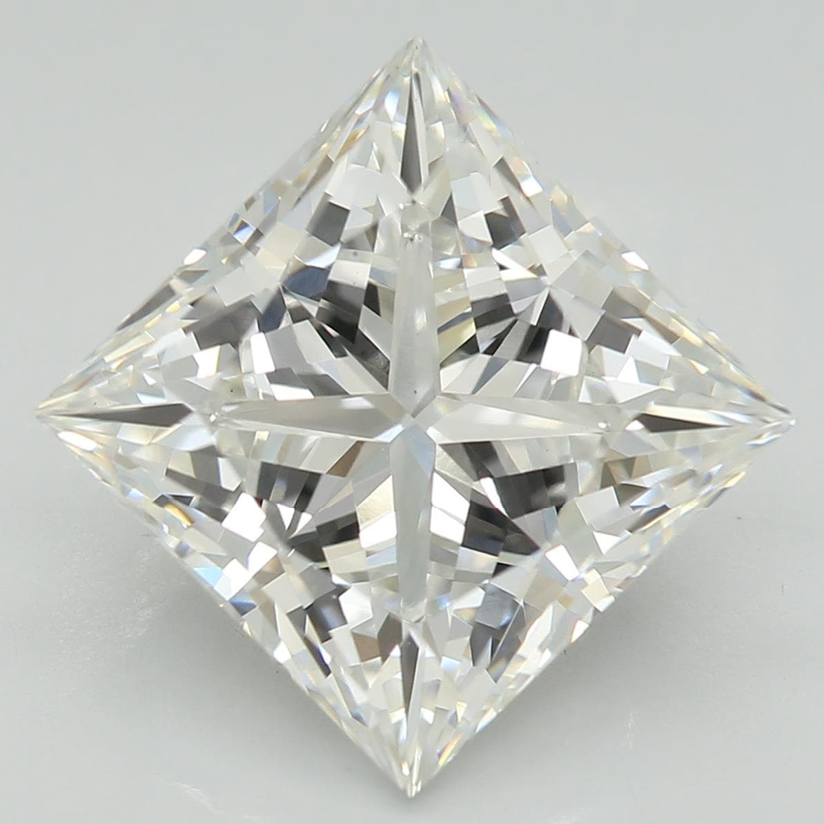 GCAL | 3.78ct | Princess | F | VS1 | Excellent