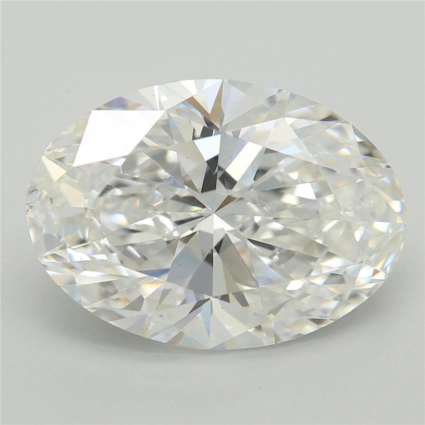 GCAL | 5.1ct | Oval | F | VS2 | Excellent