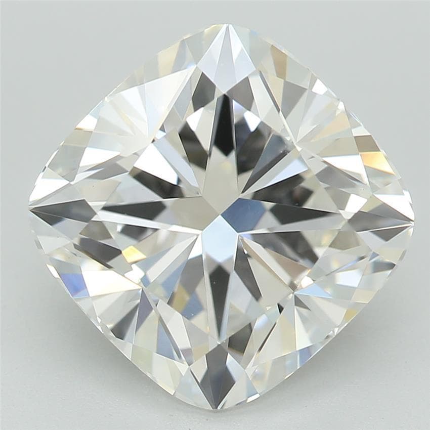 GCAL | 3.81ct | Cushion | F | VS1 | Excellent