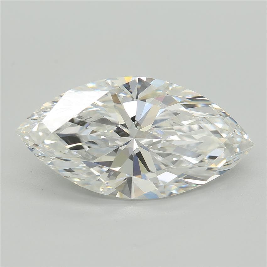 GCAL | 3.84ct | Marquise | E | VVS2 | Excellent