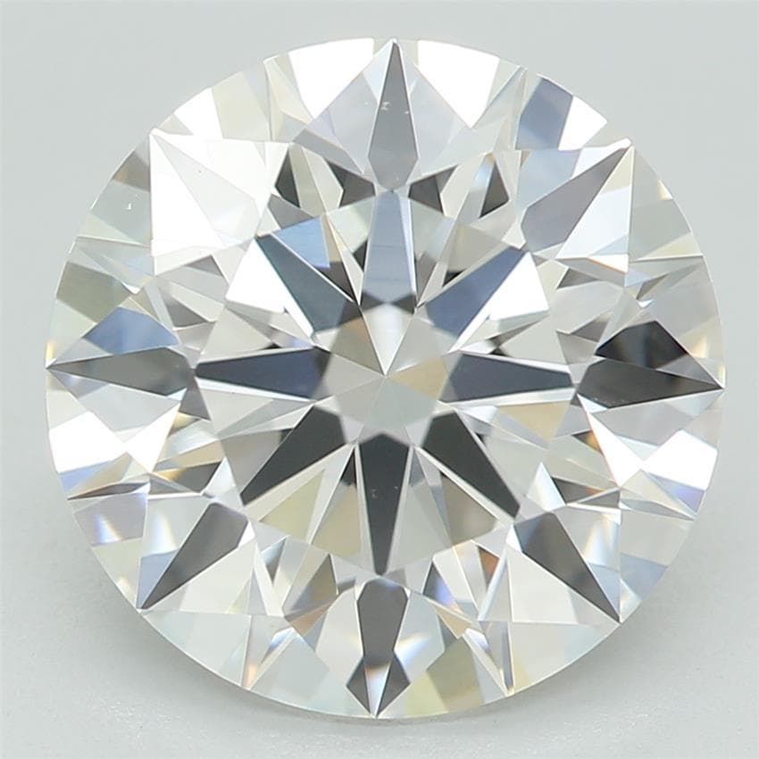 GCAL | 2.9ct | Round | F | VVS2 | Excellent