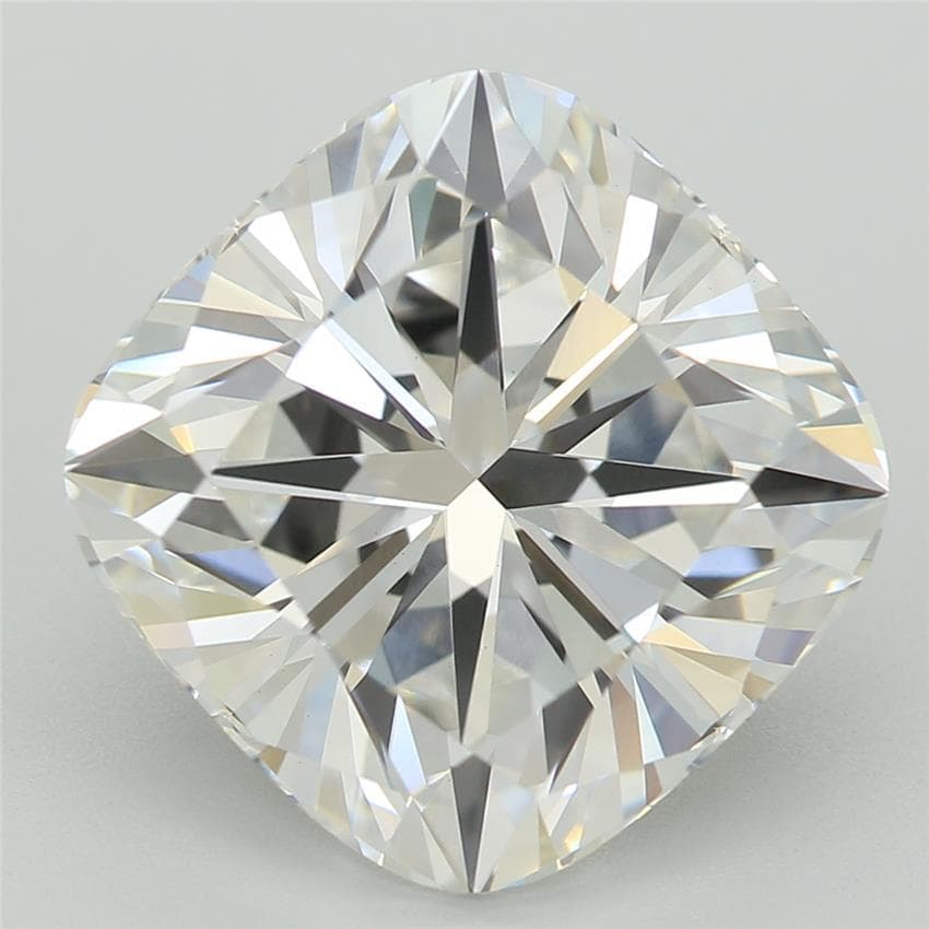 GCAL | 4.6ct | Cushion | F | VVS2 | Excellent