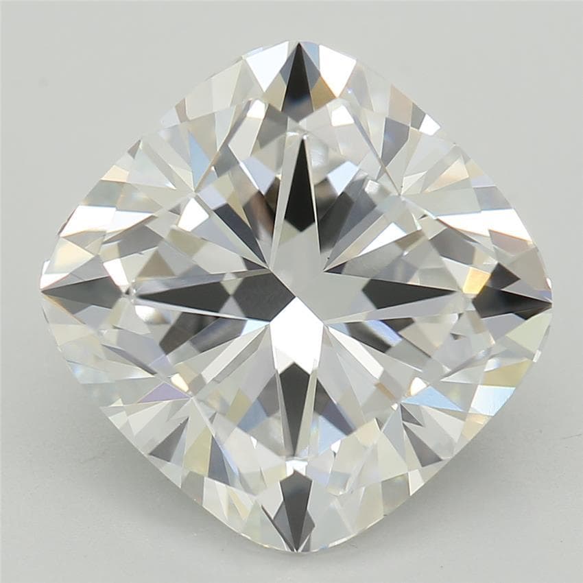 GCAL | 3.8ct | Cushion | E | VVS2 | Excellent