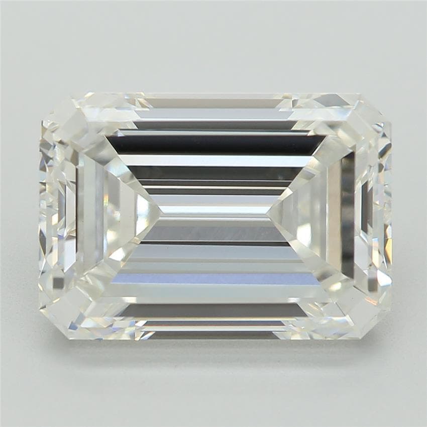 GCAL | 3.8ct | Emerald | F | VVS2 | Ideal