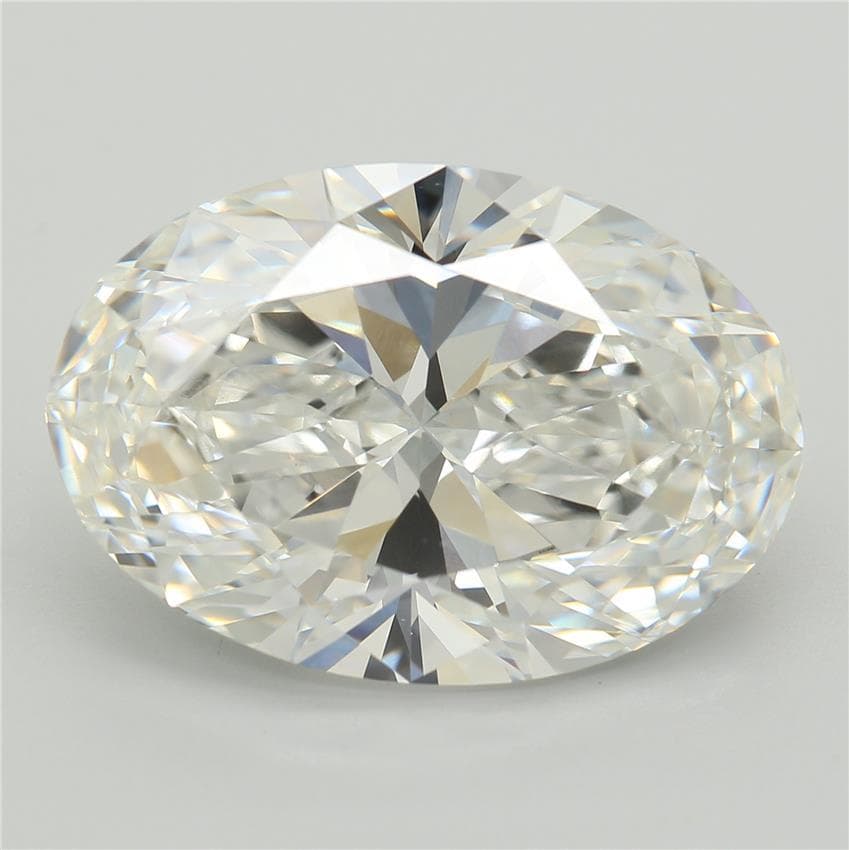 GCAL | 7.63ct | Oval | F | VVS2 | Excellent