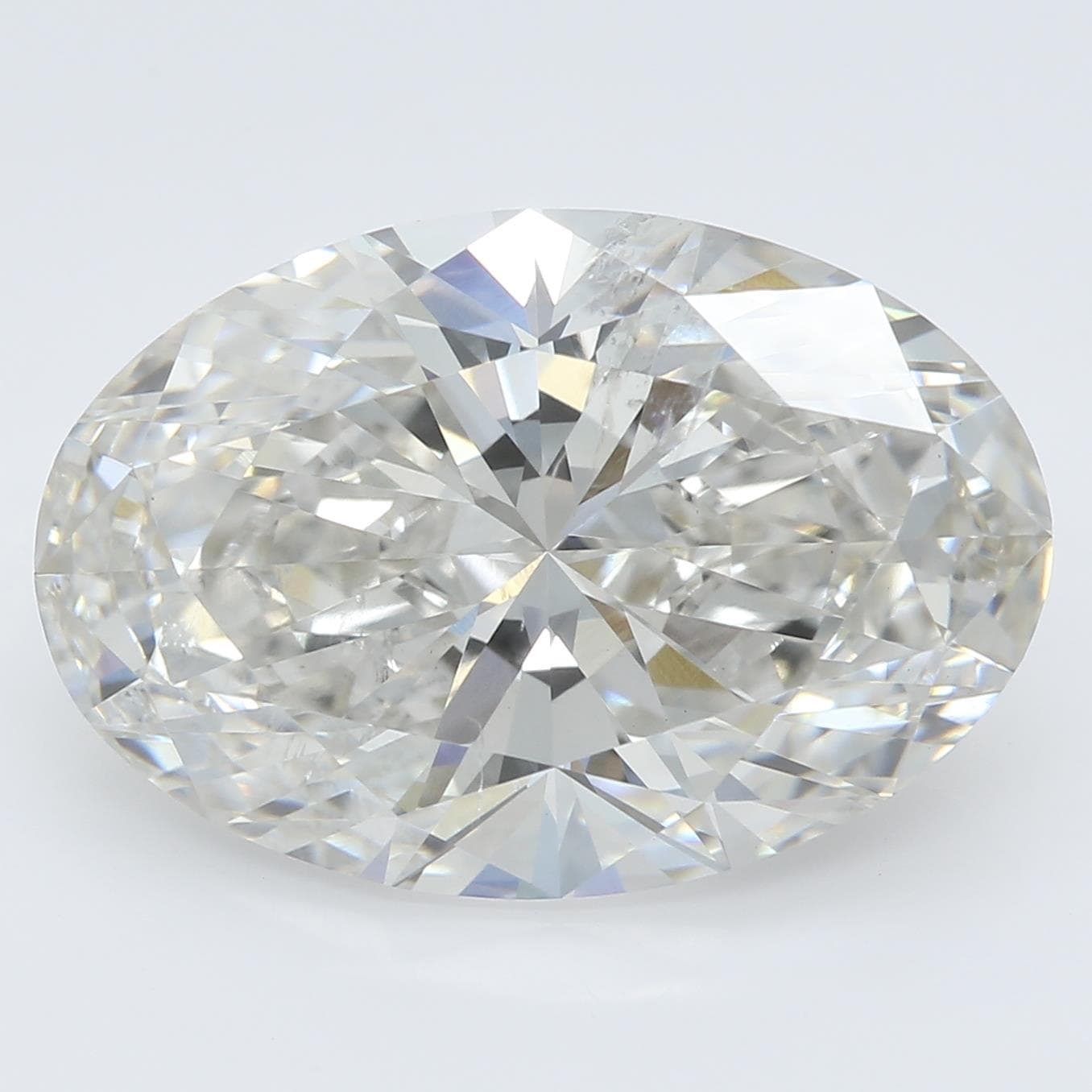 IGI | 5.48ct | Oval | H | SI2 | Ideal