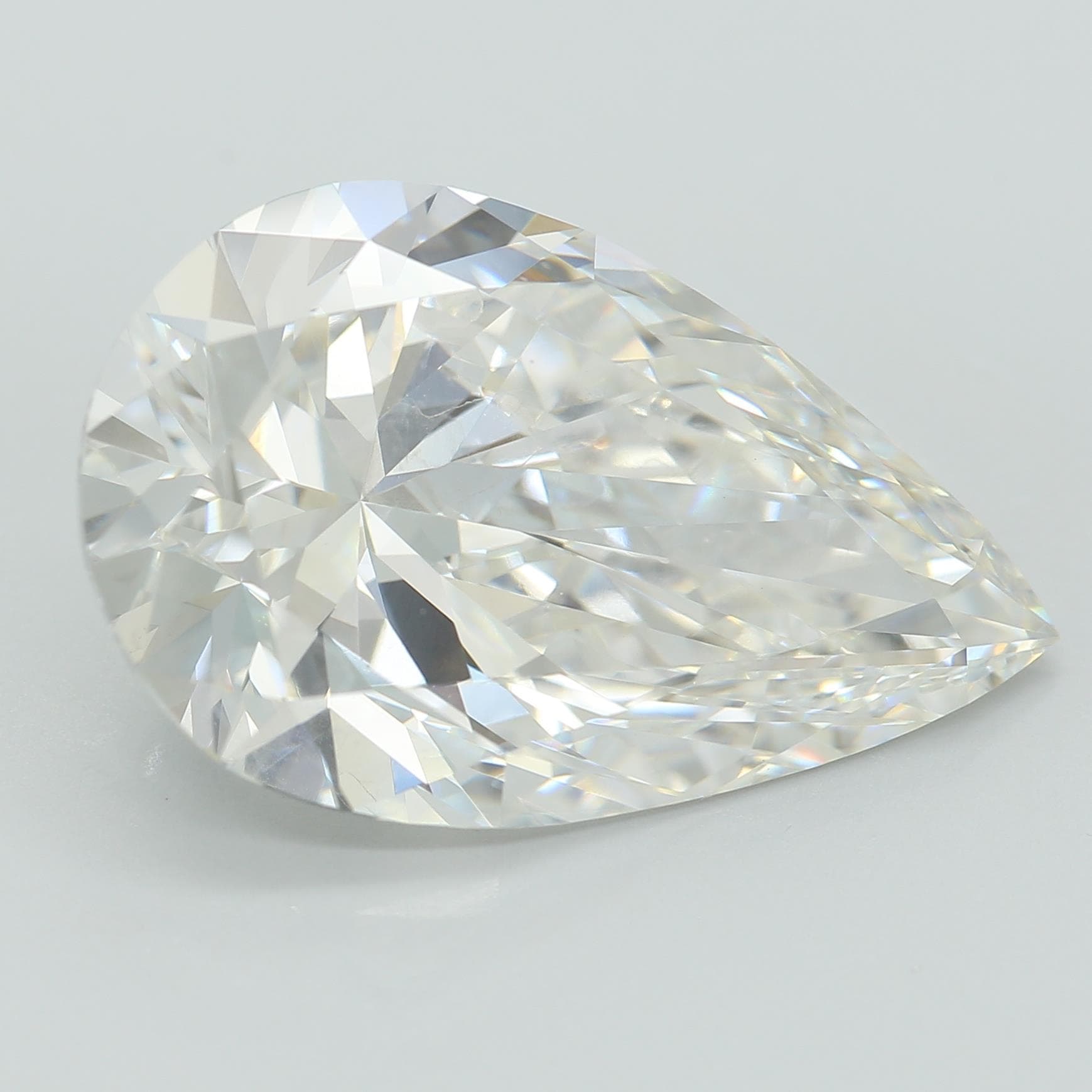 7.21ct | Pear | F | VVS2 | Very Good
