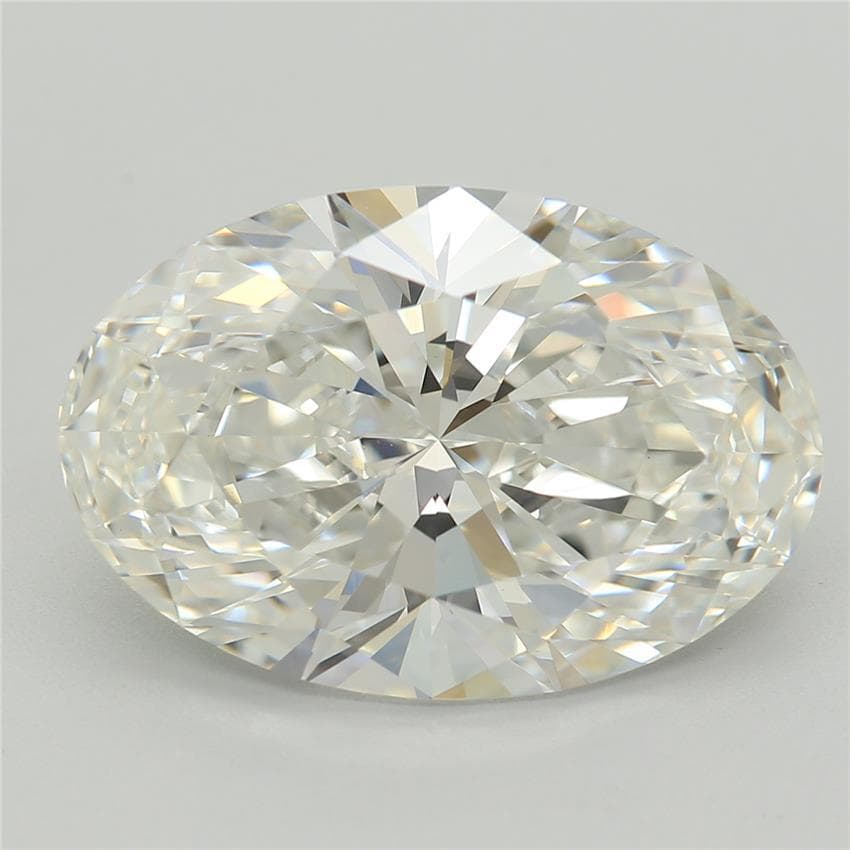 IGI | 4.6ct | Oval | F | VVS2 | Ideal