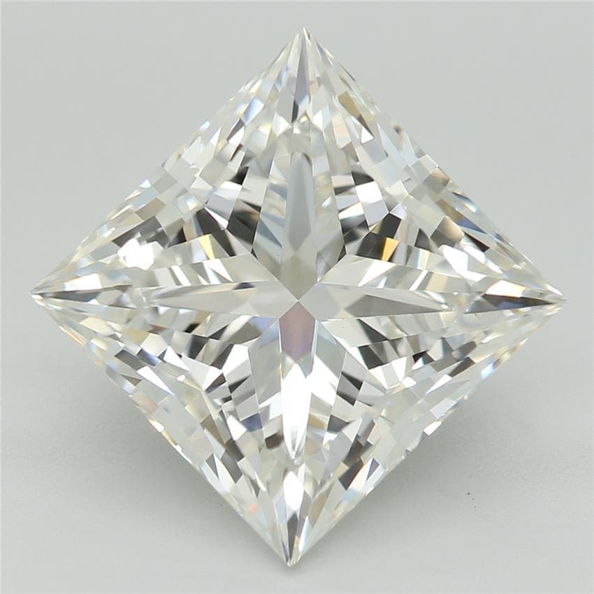 4.98ct | Princess | F | VVS2 | Very Good