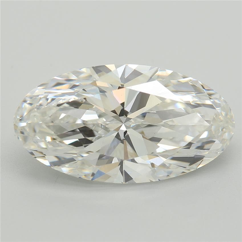 IGI | 5.24ct | Oval | F | VS1 | Ideal