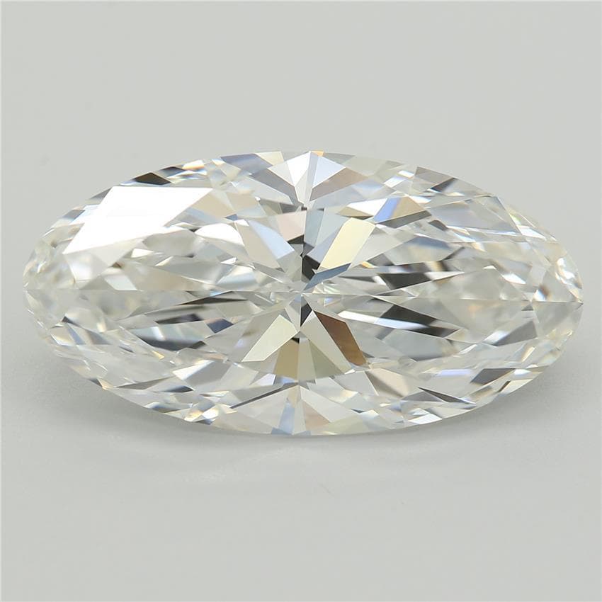 IGI | 5.6ct | Oval | F | VVS2 | Ideal