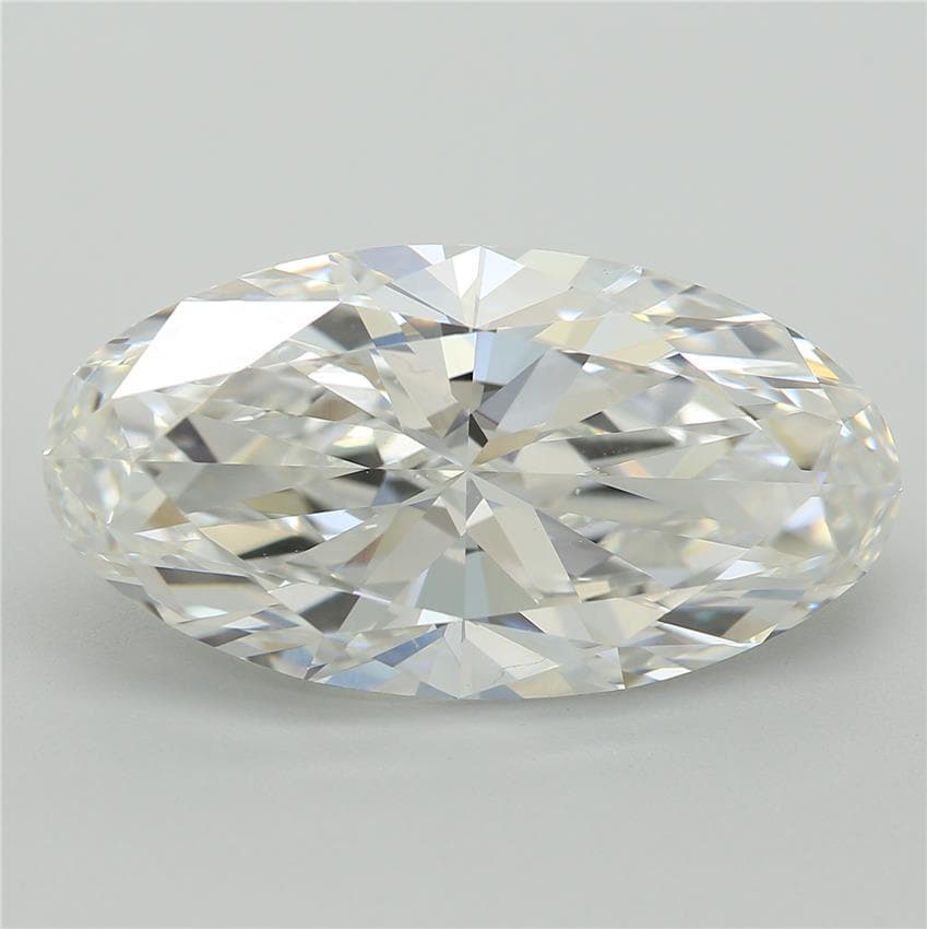 IGI | 5.37ct | Oval | F | VVS2 | Ideal
