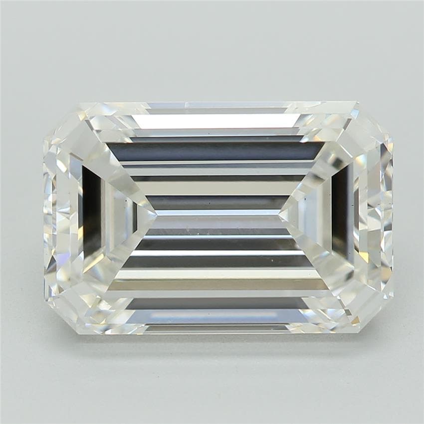 3.87ct | Emerald | F | VS1 | Very Good