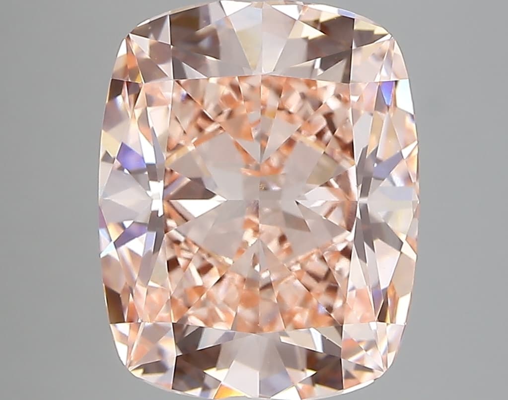 IGI | 4.87ct | Cushion | FANCY | VS1 | Ideal