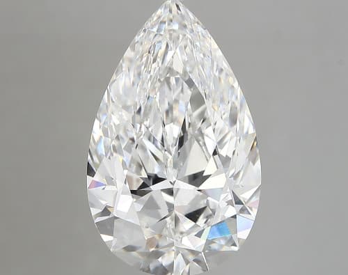6.66ct | Pear | E | VVS2 | Ideal