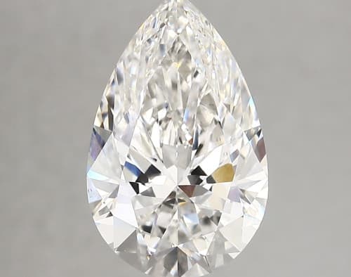 IGI | 3.61ct | Pear | F | VS1 | Ideal