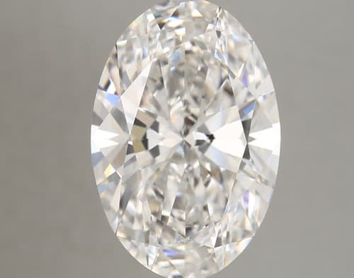 6.28ct | Oval | F | VVS2 | Ideal