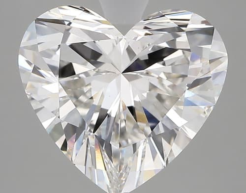 5.3ct | Heart | F | VVS2 | Ideal