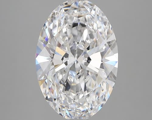 3.65ct | Oval | D | VVS2 | Excellent