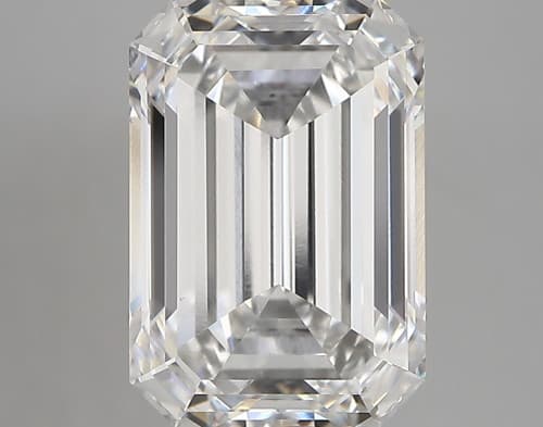 IGI | 4.44ct | Emerald | F | VVS2 | Excellent