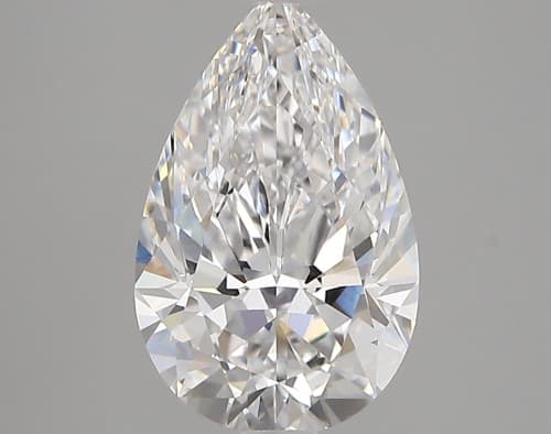 IGI | 2.61ct | Pear | D | VVS2 | Excellent