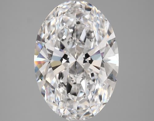 IGI | 4.71ct | Oval | D | VVS2 | Excellent