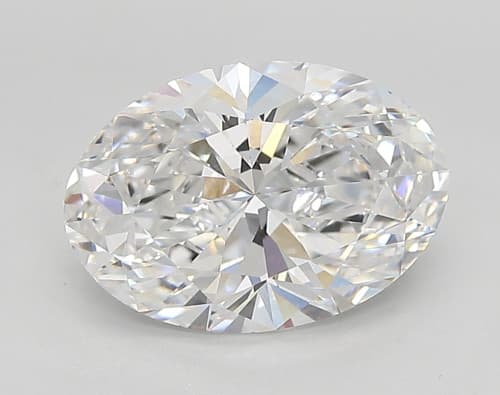 IGI | 3.39ct | Oval | D | VVS2 | Excellent