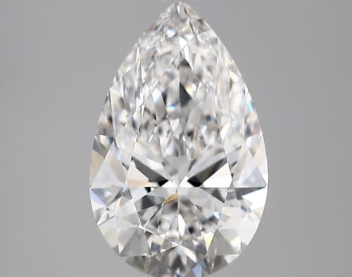 IGI | 3.31ct | Pear | E | VVS2 | Excellent