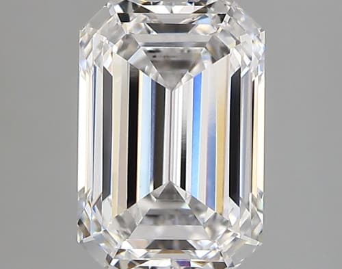 IGI | 2.77ct | Emerald | D | VVS2 | Very Good