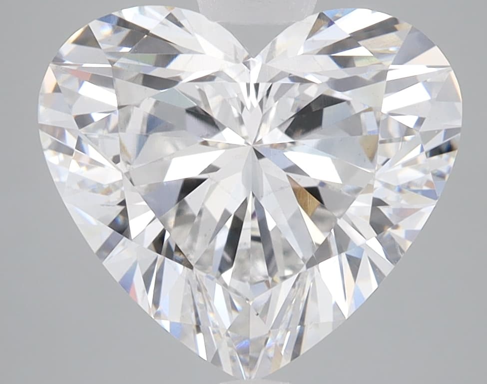 4.43ct | Heart | D | VS2 | Ideal