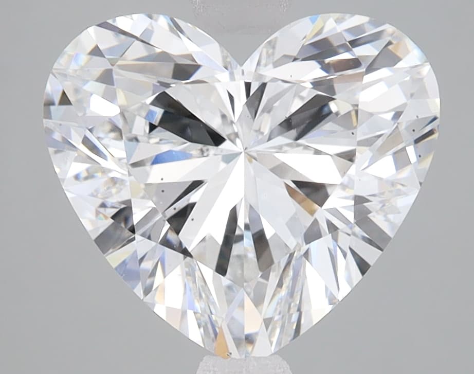 3.41ct | Heart | E | VS2 | Excellent