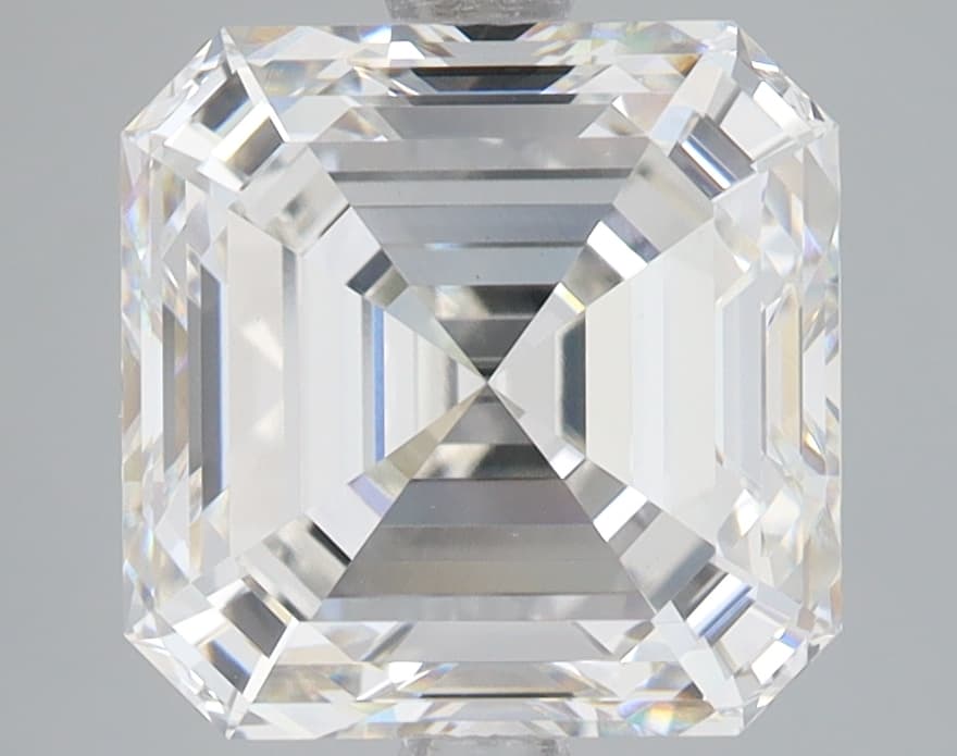 4.41ct | Asscher | F | VS1 | Excellent